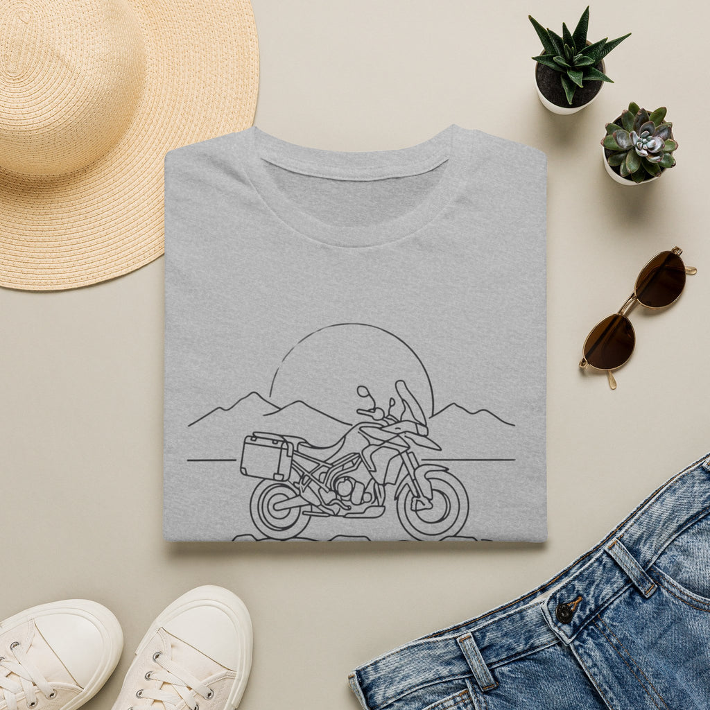 Find your way out bike – Adventure Graphic Line Art T-Shirt
