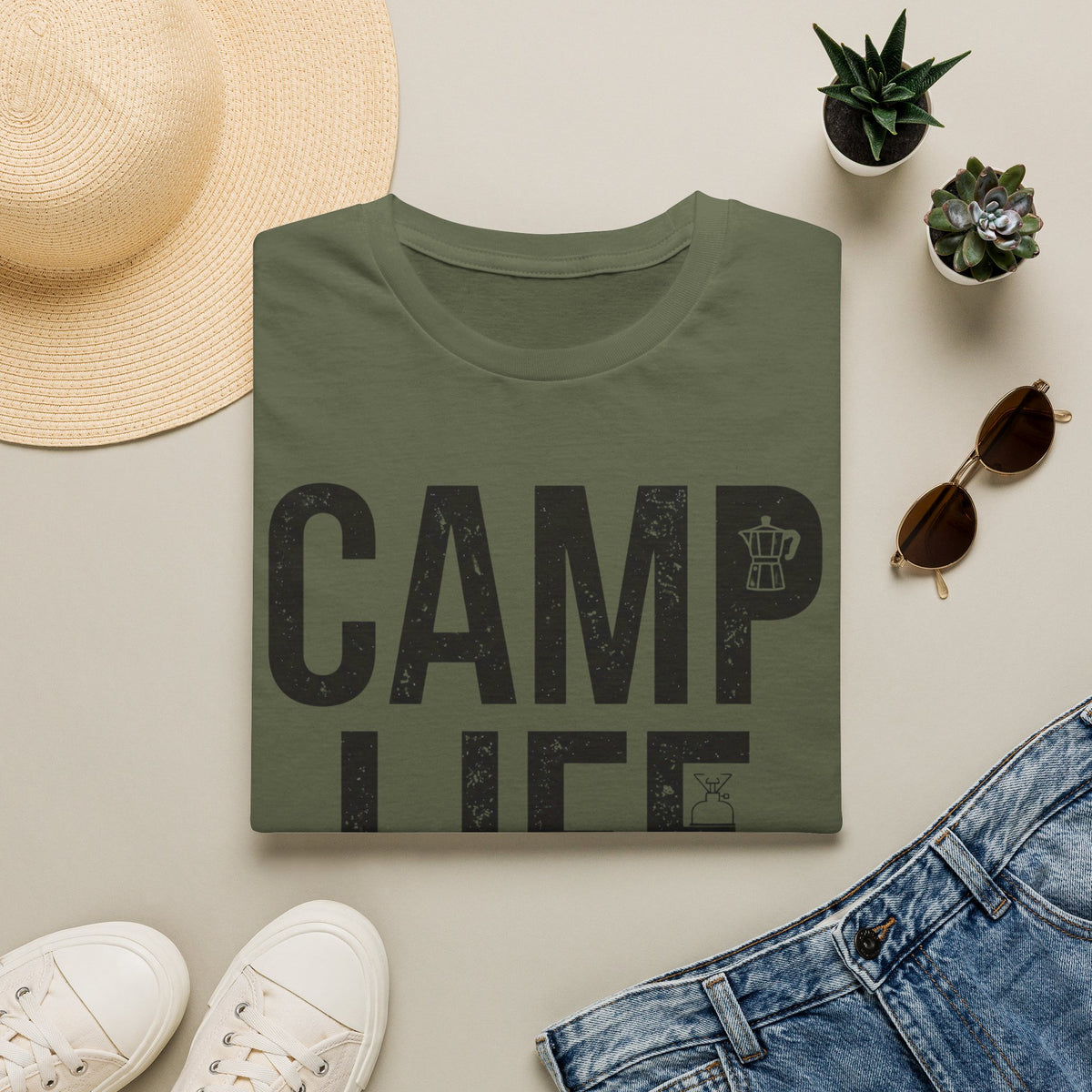 1 Camp Life Graphic Adventure T-Shirt