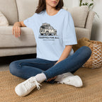 Equipped for all fully stocked – Adventure Graphic Line Art T-Shirt