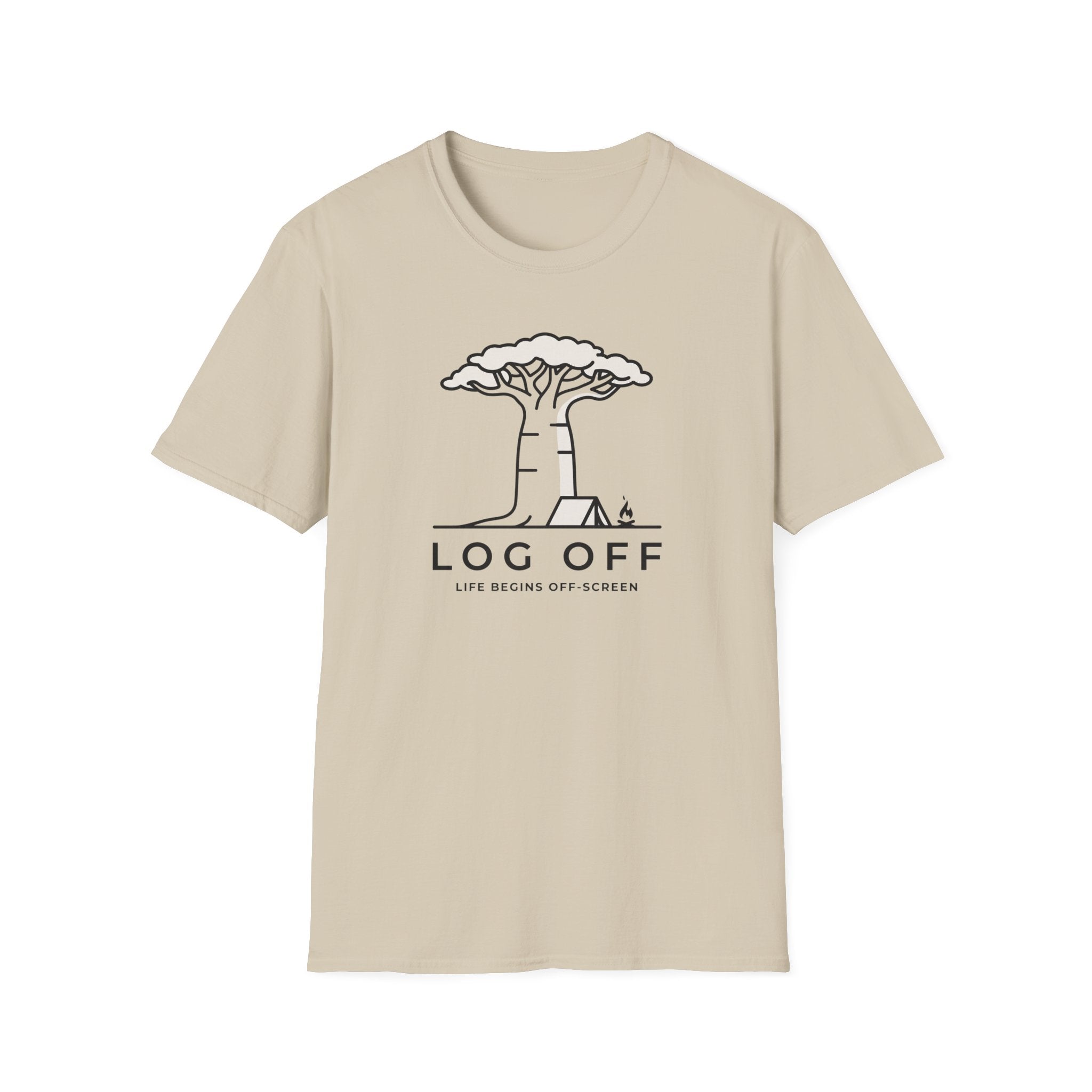 Log off baobab – Adventure Graphic T-Shirt