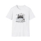 Cross creeks go further – Adventure Graphic Line Art T-Shirt