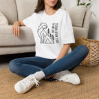 No wifi just wild spots tent – Adventure Graphic Line Art T-Shirt