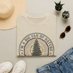 Big fan of nature its treemendous – Adventure Graphic Badge Art T-Shirt
