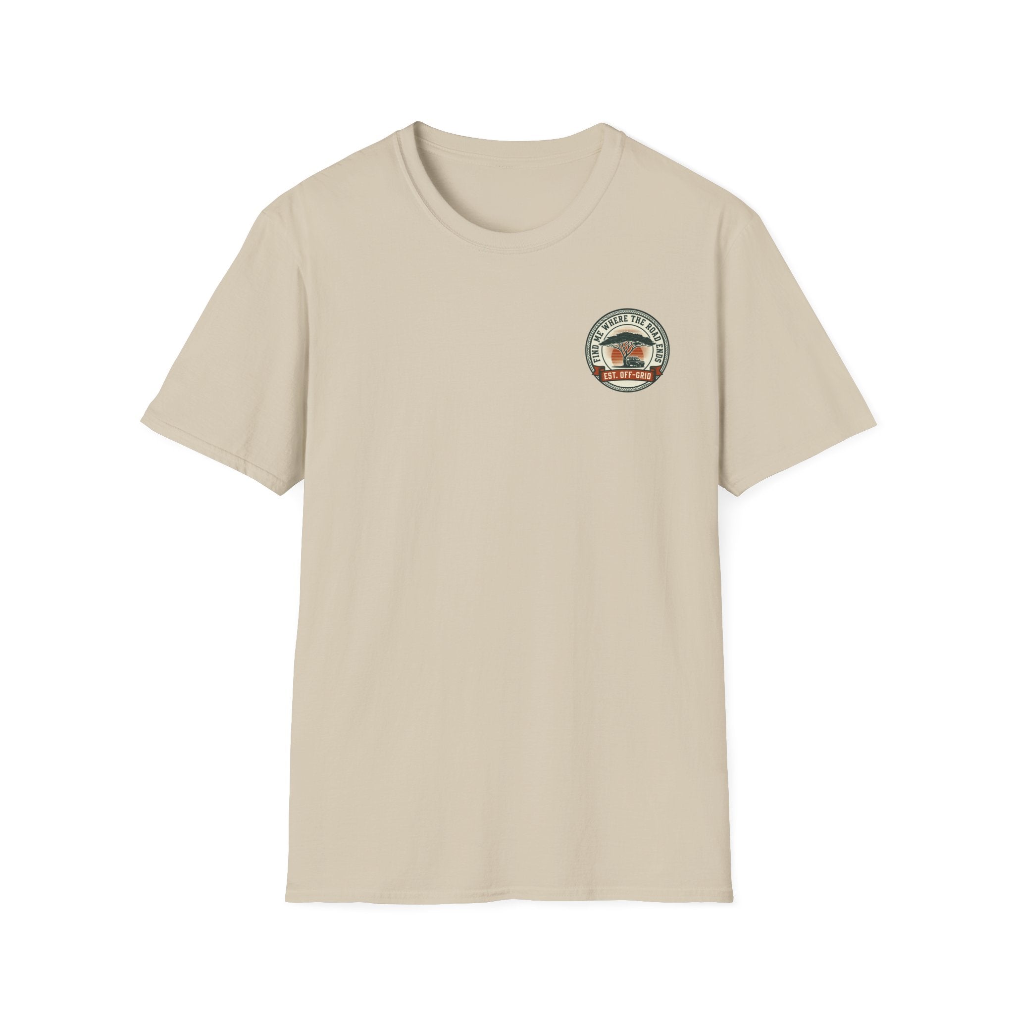 Find me where the road ends – Adventure Graphic T-Shirt
