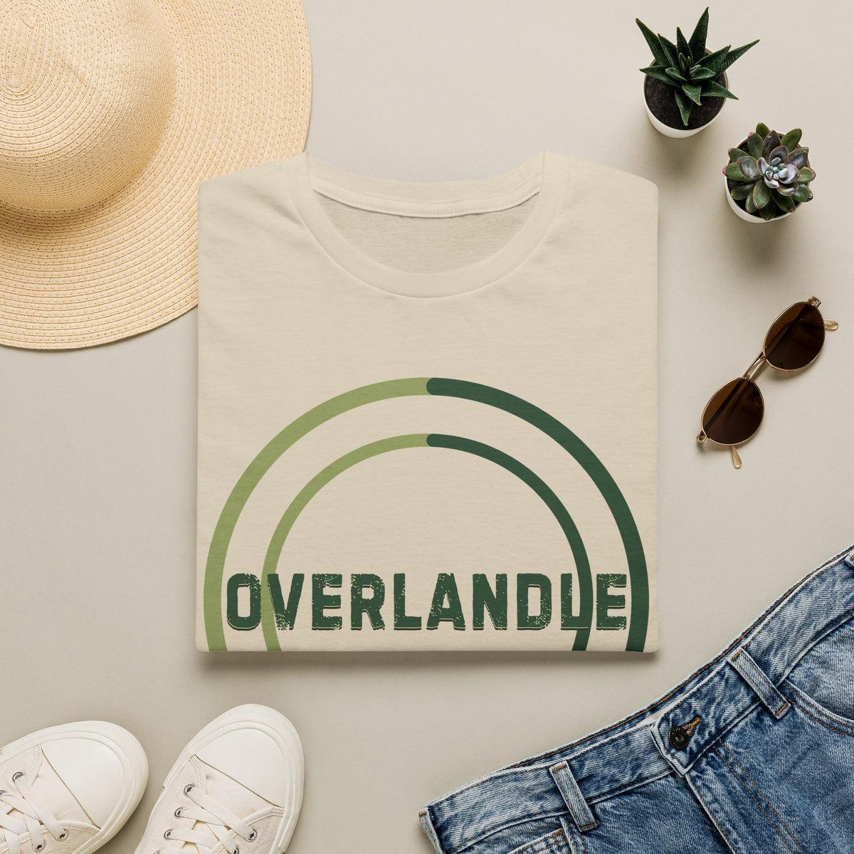 Overlandle rings – Adventure Graphic Art T-Shirt