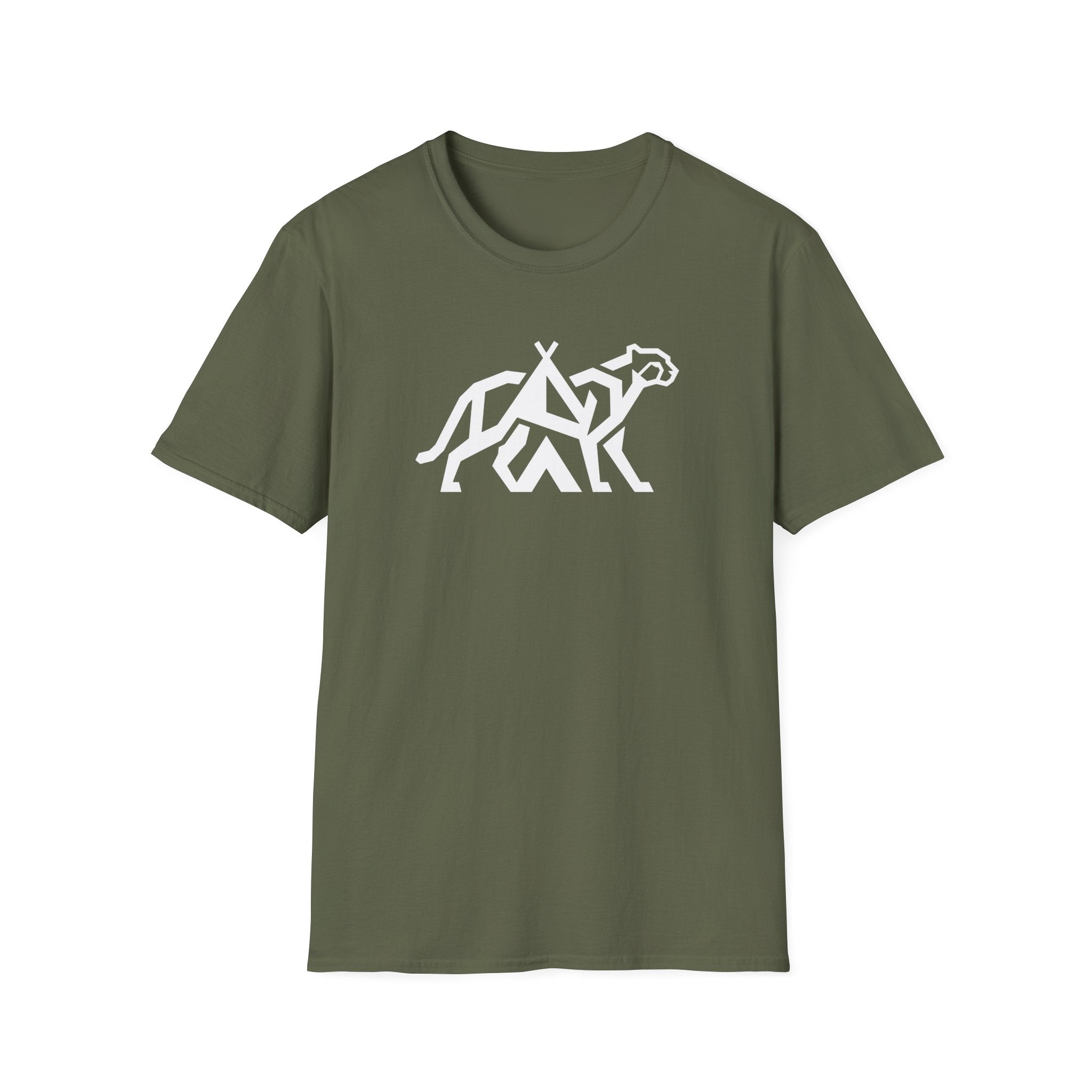 Cheetah tent infused – Adventure Graphic Line Art T-Shirt